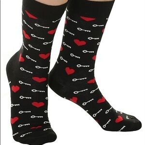 Happy Socks Hearts and Keys The Key To My Heart Men 9-11